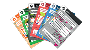Des cartes quiz à collectionner pour s'amuser