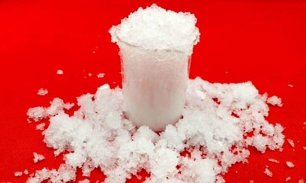 Activité La fausse neige 2