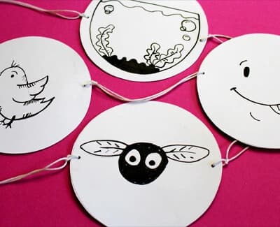 Activité Le thaumatrope 2