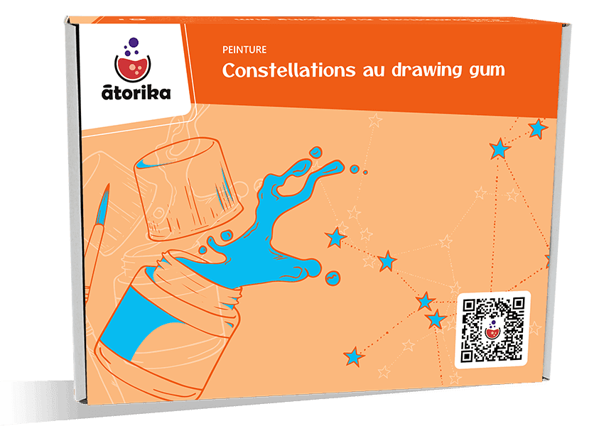 Produit Constellations au drawing gum