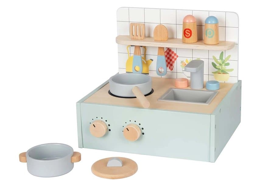 Cuisine en bois pour enfants