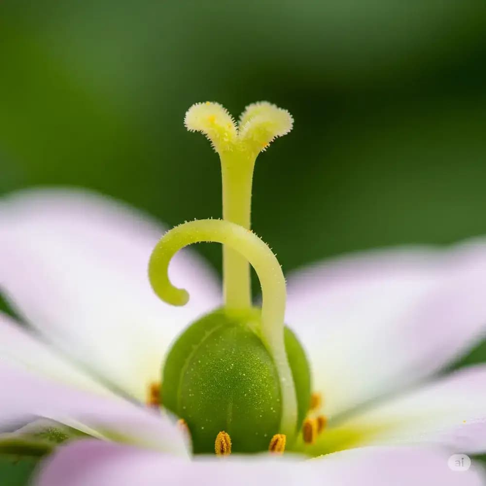 Pistil d'une fleur