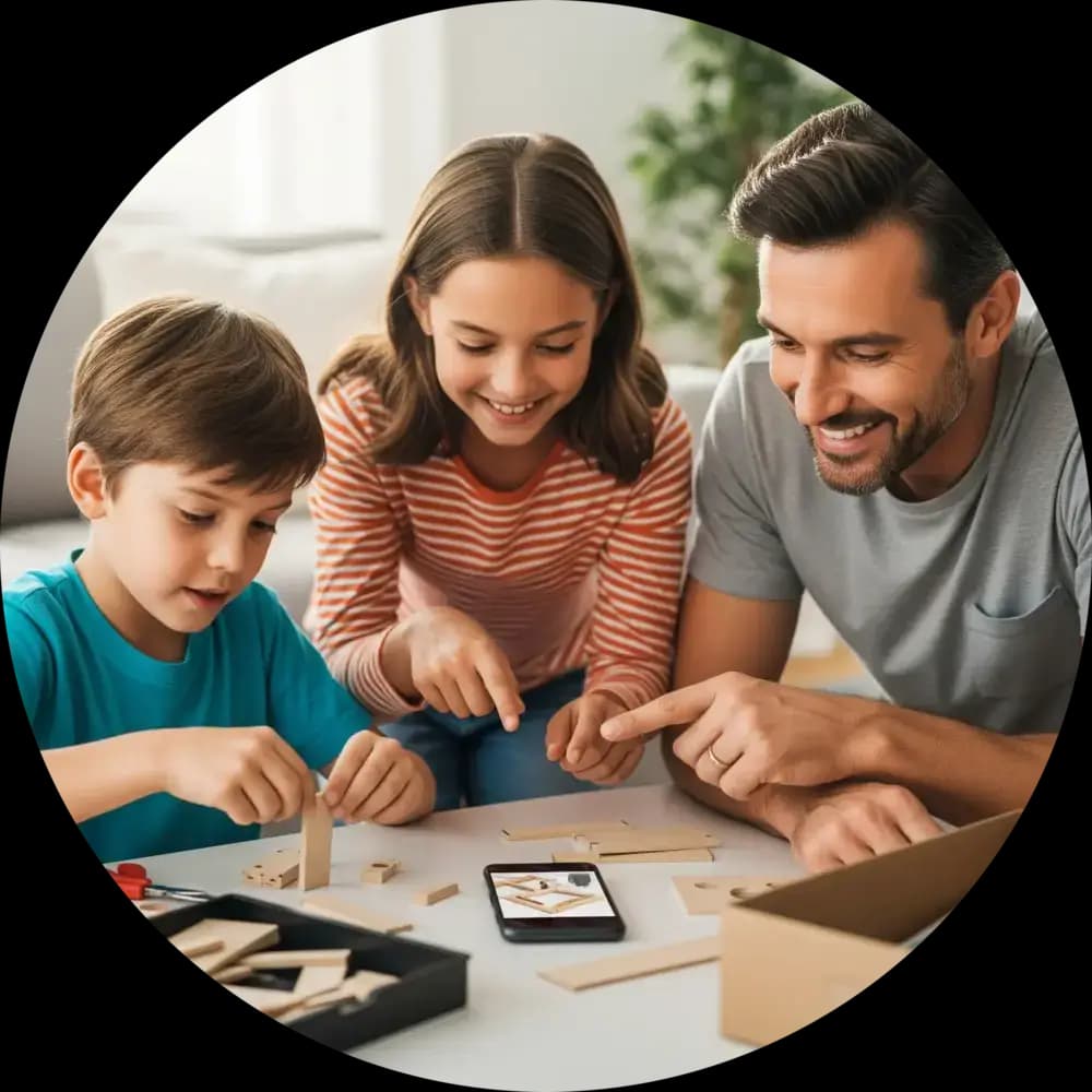 Réalise des activités en famille !