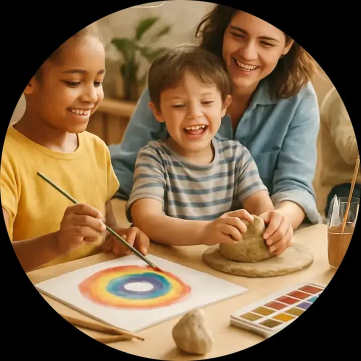 Jeux et créativité en famille !