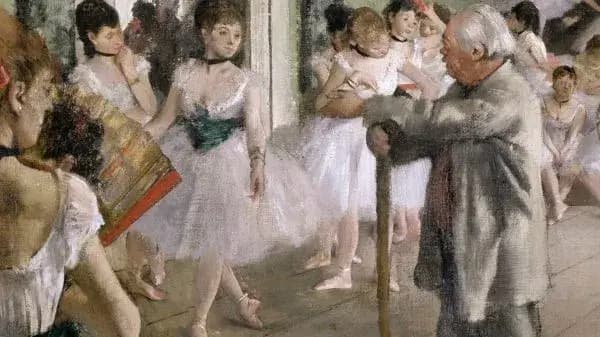 Les ballerines en mouvement