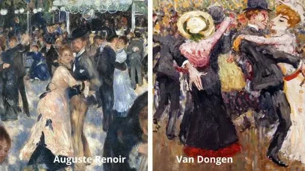 Le Bal du moulin de la Galette à la loupe - Etape 5
