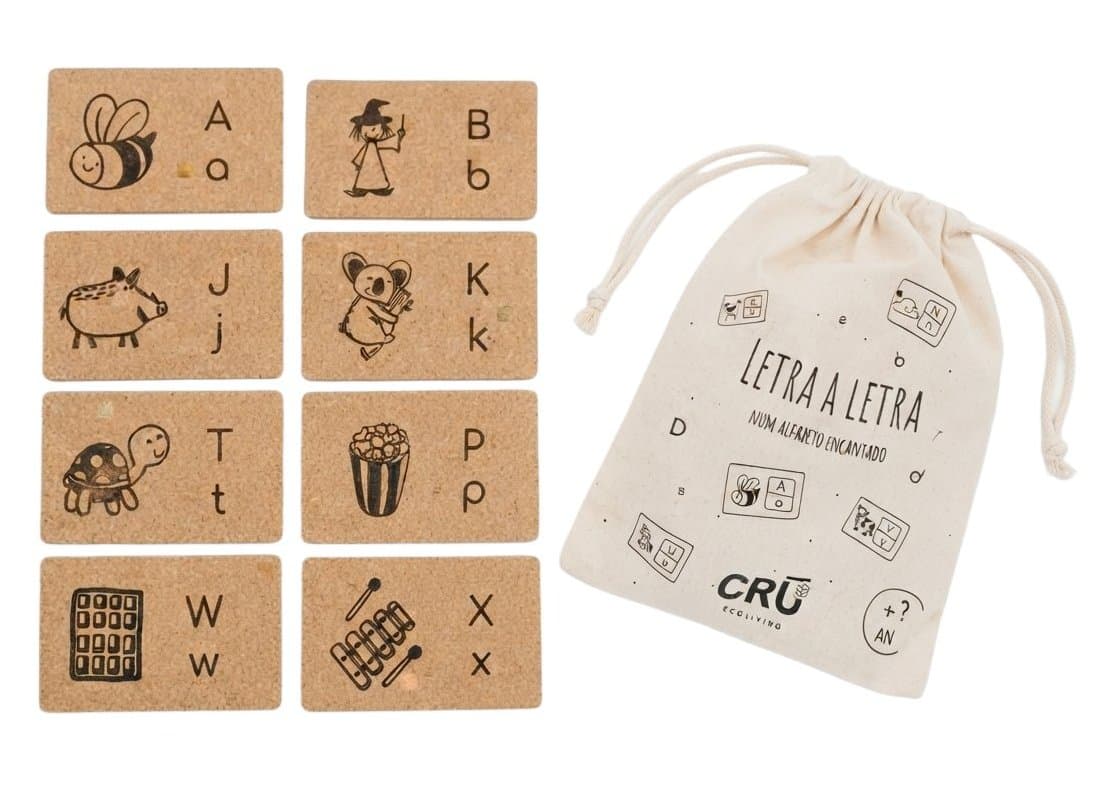 L'alphabet - Jeu de lettres en liège