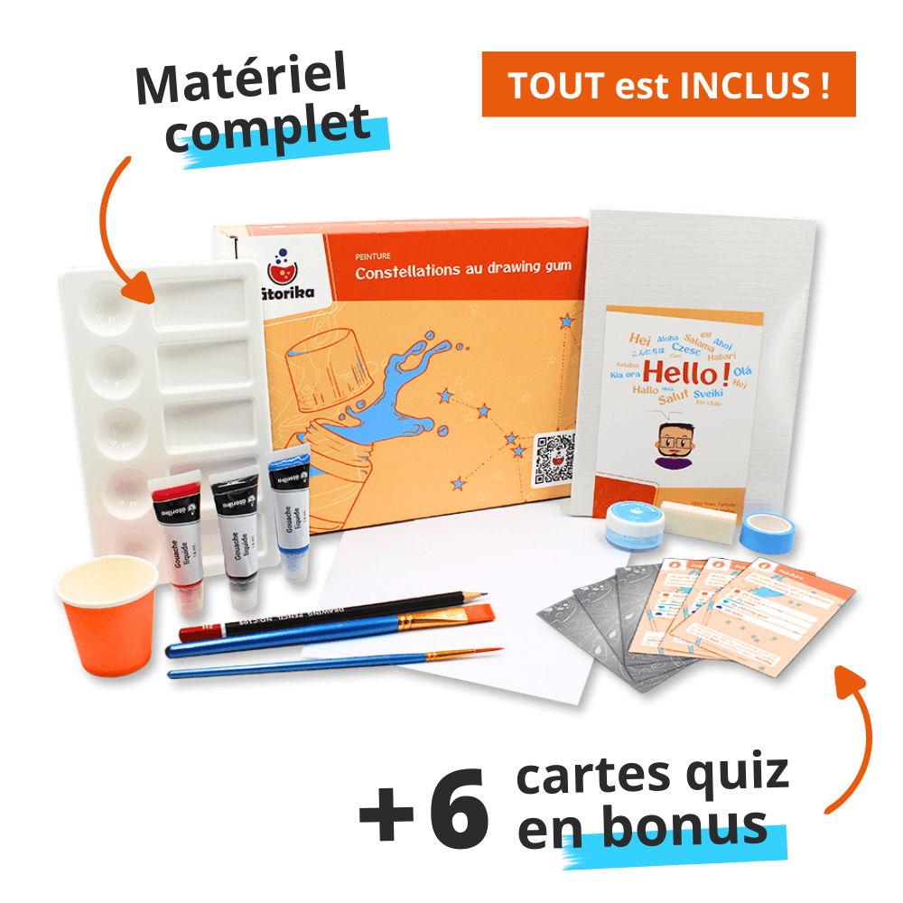 Produit Constellations au drawing gum 4