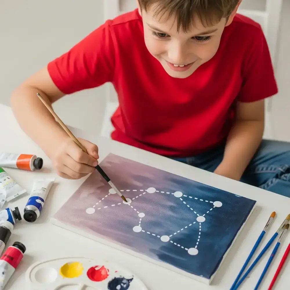 Produit Constellations au drawing gum 5