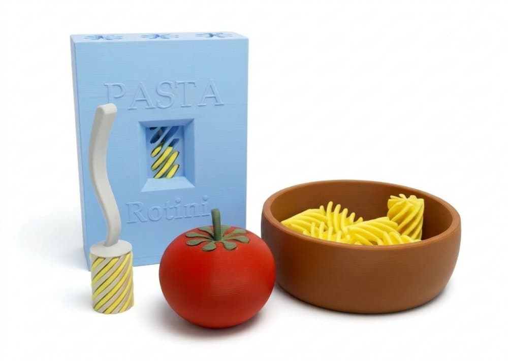 Jeu d'imitation - Mon petit plat de pâtes