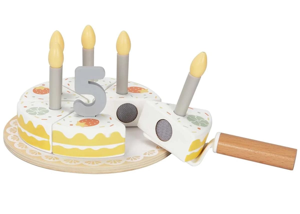 Set de gâteau - jouet en bois