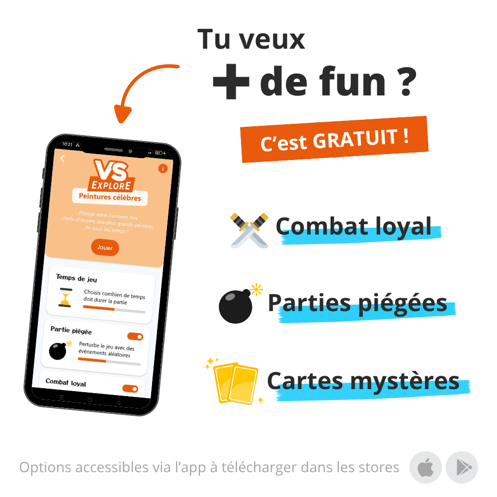 Produit VS Explore - Peintures célèbres 7