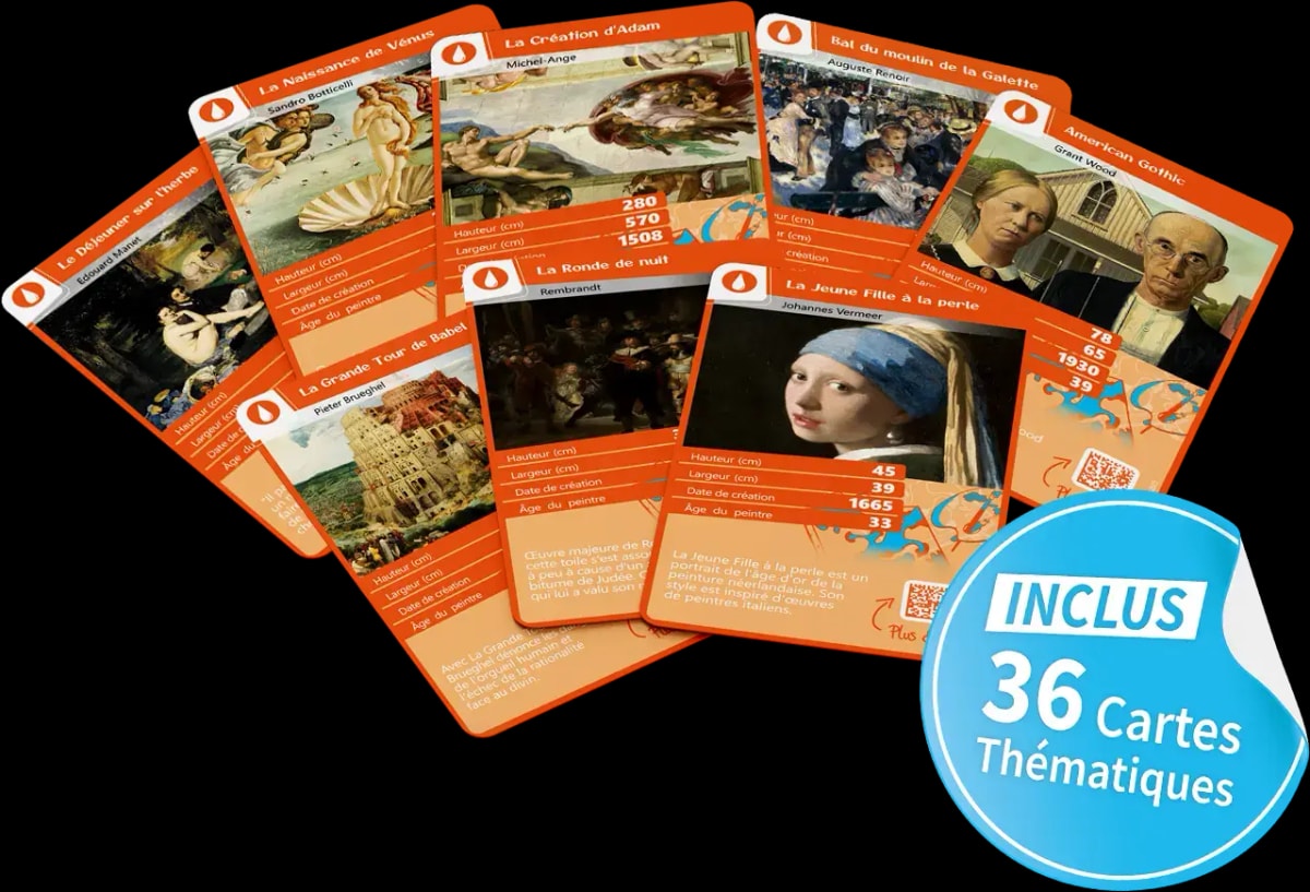 Produit VS Explore - Peintures célèbres 3