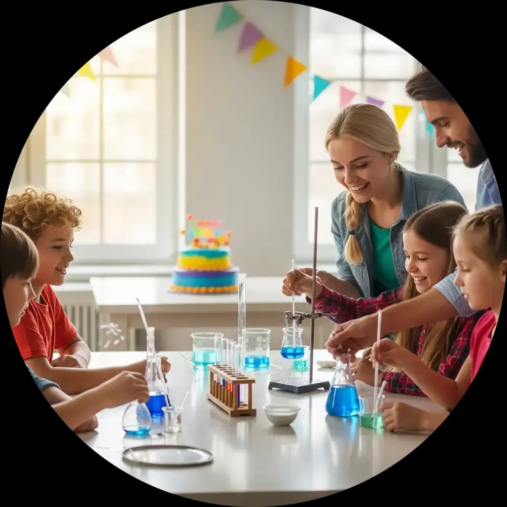 Une fête avec effet "Waouh !"