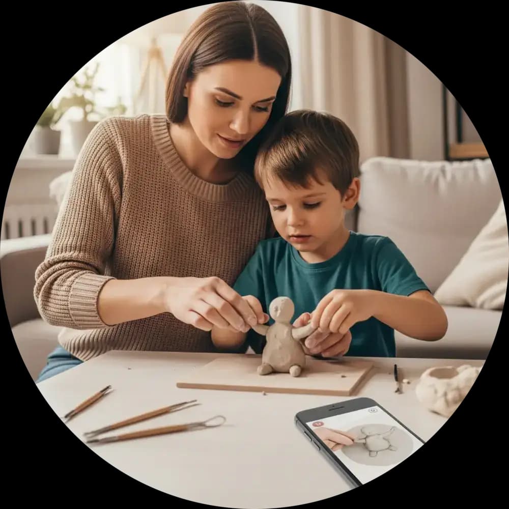 Sculpte, joue et apprends !